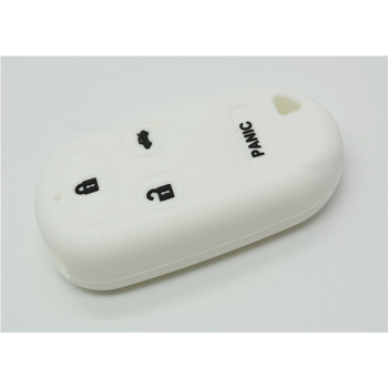 Toyota 4 button remote control Silicone Case (white)