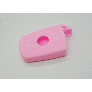 BMW smart 3-button remote control Silicone Case (pink)