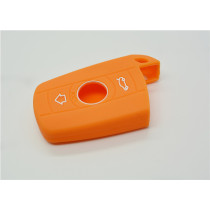 BMW smart 3-button remote control Silicone Case (orange)