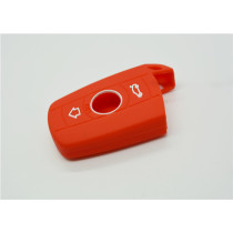BMW smart 3-button remote control Silicone Case (Red)