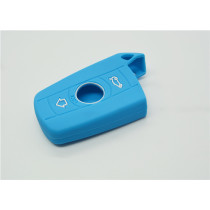 BMW smart 3-button remote control Silicone Case (light blue)