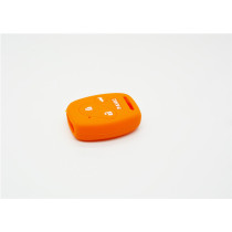 Honda 4-button remote control Silicone Case (orange)