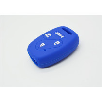 Honda 4-button remote control Silicone Case (dark blue)