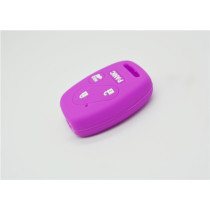 Honda 4-button remote control Silicone Case (purple)