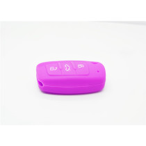 Audi 3-button remote control Silicone Case (purple)