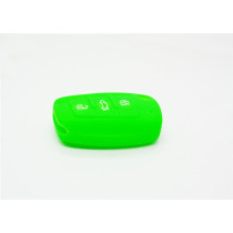 Audi 3-button remote control Silicone Case (green)