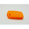 Volkswagen 3-button remote control Silicone Case (orange)