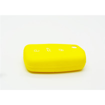 Volkswagen 3-button remote control Silicone Case (Yellow)