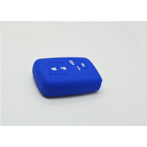 Toyota 4 button remote control Silicone Case (dark blue)