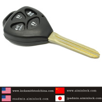 High quality Toyota 4-button Remote Key Casing