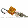 Cutaway Inside View of Mini Practice Padlock Lock Training Skill Pick for Locksmith Yellow