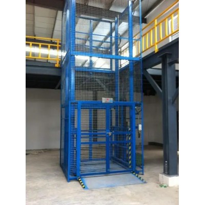 Goods lift China  Conventional rack Uracking