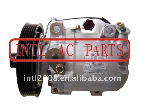 Ac auto ( um/ c ) compressor para nissan alemera primera 1998 oem# 92600 - 2j204