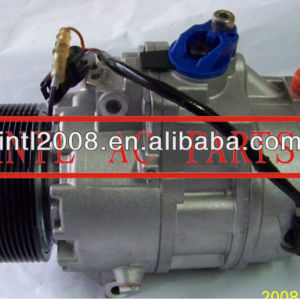 Ac auto( um/c) compressor para calsonic kansei cse717used para bmw x6 2008 oem#64529205096