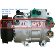 Um carro/c compressor vs16 elantra hyundai verna i30 i20/kia ceed 97701- 2h200 97701- 2h202 97701- 2h240 f500-an6ca-05 tsp0155935