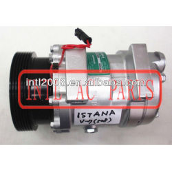 Sanden 508 PV6 AC Compressor adapt replacement for Delphi V5 SSANGYONG ISTANA (BUS)  China auto factory made