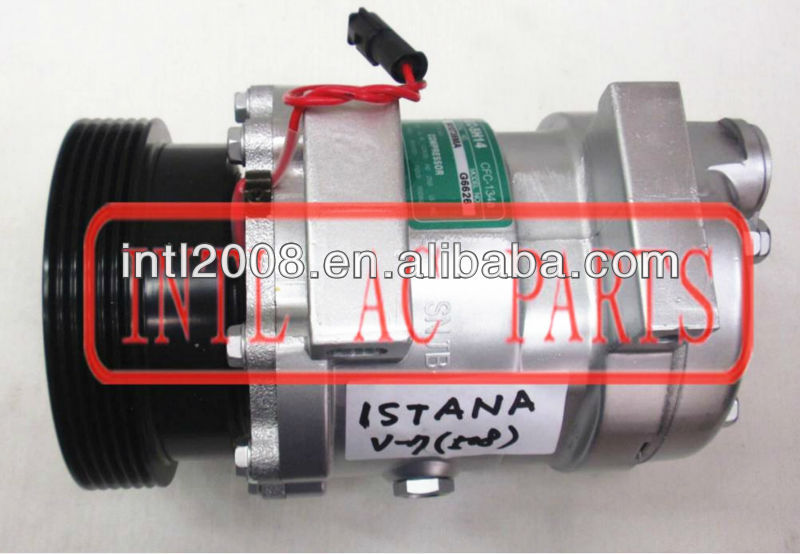Sanden 508 PV6 AC Compressor adapt replacement for Delphi V5 SSANGYONG ISTANA (BUS)