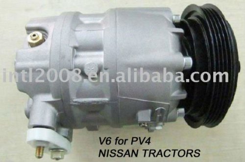 Auto A / C Compressor para tratores NISSAN PV4