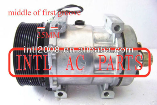 Nova Sanden SD7H15 709 ac compressor bomba com PV10 polia 123 MM