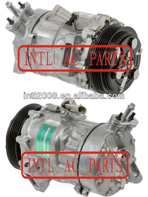 Sanden sd7v16 ar auto ac compressor assy 2005 2006 2007 2008 saab 9-3 93 l4 2.0l 5pk 12759394 1264 carro compressor ac