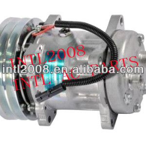 Sanden 4609 SD7H15 compressor ac auto para Industrial casos de New Holland trator McCormick 1999760C2 86993462 1999755C3 1999760C2