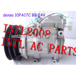 carro compressor ac para denso 10pa17c auto ar condicionado compresor do ar condicionado