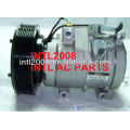 Denso 10s17c- 8pk- 144mm compressor ac, ar condicionado para a caterpillar escavadeira cat 330c 4472608391 gp2597243 1785545 2457779