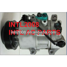 Dve16 ar condicionado compressor ac para hyundai tucson 1d27e- 01600 of182-0174 oe111-0184