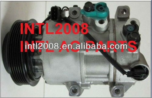 Dve16 ar condicionado compressor ac para hyundai tucson 1d27e- 01600 of182-0174 oe111-0184