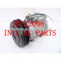 Um 10pa15c/c ac compressor para a komatsu pá carregadeira komatsu kubota john deere hitachi 447200-1741 447200-0246 0k24261k00a