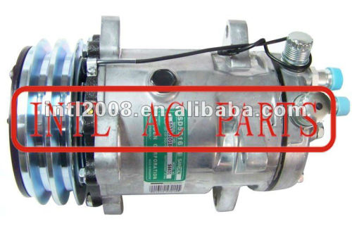 Ac universal um/c compressor sanden 510 5h16 sd5h16 sd510 5756 ar compressor com a embreagem pv2 ac kompressor para uso universal