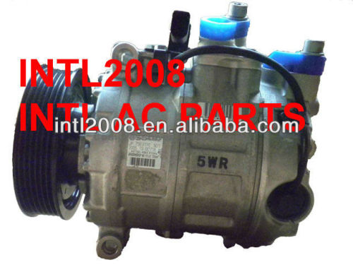 denso 7seu17c compressor de ar condicionado para audi a4 4h0260805 4h0260805a 8e0260805bm 4471903640 4471904960 4471906390