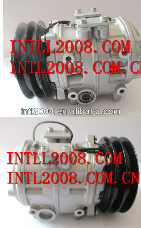 Denso 10P25B 2PK ac compressor for Hino Rainbow/Toyota Coaster bus 24V 047200-6290 047300-3250 147100-4210 1471004210