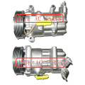 Sanden 6v12 sd6v12 mini cooper l4 1.6l 2007-2010 um novo/compressor ac mini cooper