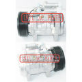 Trator cnh/caso/new holland/valtra t-180 auto ac compressor com válvula denso 10p15 10p15c 8 8pk ouvidos