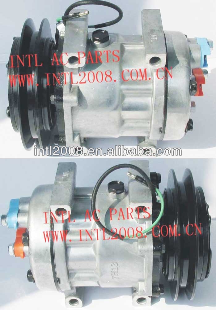Sanden 7H13 SD7h13 7351 TDK-R151320S KHR3241 TDKR151320S TDKR151340S Kobelco Case Serie Excavator AUTO AC compressor
