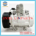 Auto a / c car ar condicionado Denso 10P15 / 10P15C para a John Deere 7500 trator 6415 ac compressor
