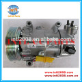 sanden 6c12 sd6c12 6453qj 6453qk 6453wk 6453wl 96519109 96598757 para peugeot 207 peugeot307 peug408 citroen c2 citroenc4