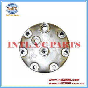 Sanden KD SD709 SD7H15 Horizontal 8 and 10 O-Ring Long Rear Head Compressor Back Cap