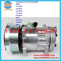 Sanden 7h15 sd7h15 para caso de auto compressor da ca 218-0234 141-9676 114-9487 176-9676 1419616 2180234 4726 218-0324 2180324 4487