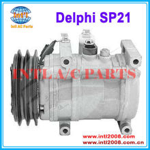 Delphi SP21 AA/2GR a/c compressor 143mm 12V 10 CYLINDER SWASH PLATE OEM#751148