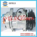 1b 24v auto compressor da ca para a caterpillar sanden 7351 um/c compressor sd7h13 146mm direto mt wl cabeça