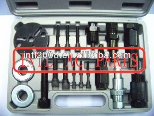 Auto ar condicionado compressor clutch hub kit instalador extrator ferramenta de remoção de embreagem