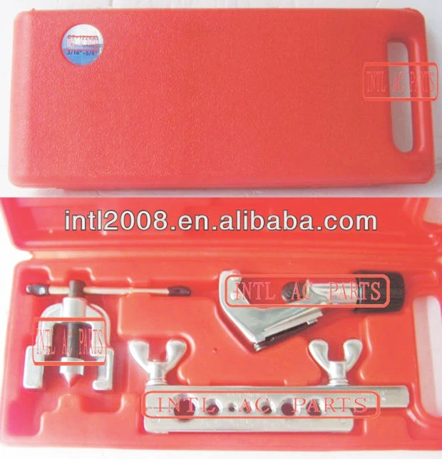 Auto ac a/c Tube Flaring Bending Cutting/ cutter Flaring tool set / tools kit common Extrusion Flaring tool