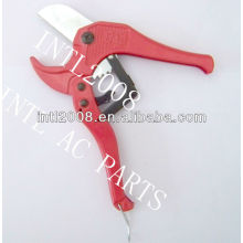 Red nonslip lidar com tubo de pvc mangueira& cortador/ferramenta alicate, mangueira de tubo cortador cortes ferramenta, ferramentas do encanamento, corte do tubo para tubos de pvc