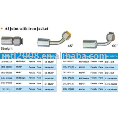 aluminum joint with iron jacket cap ferrule wholesale and retail