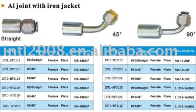 aluminum joint with iron jacket cap ferrule wholesale and retail