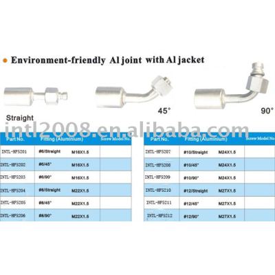 environment-friendly aluminum joint with aluminum jacket cap wholesale and retail