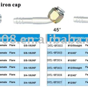 Standard aluminum joint with iron cap wholesale and retail