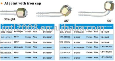 Standard aluminum joint with iron cap wholesale and retail
